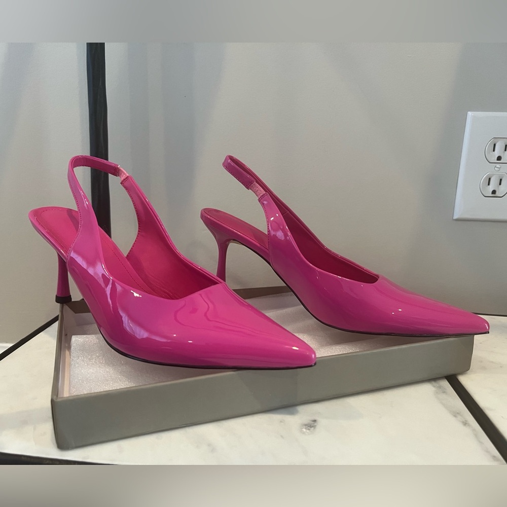 Pink Kitten Heels